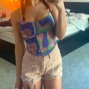 Urban Outfitters multicolor tank top
